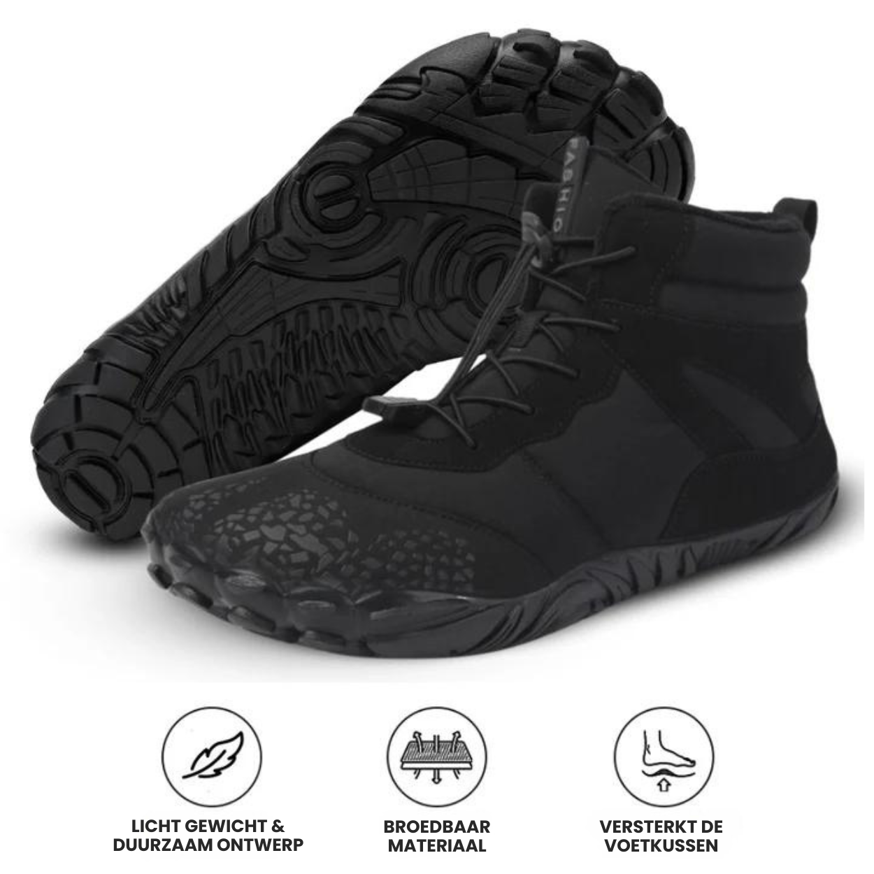 HIKE WALK Pro Flex - Antislip & Waterdichte Winter Barefoot Schoenen - 1+1 GRATIS