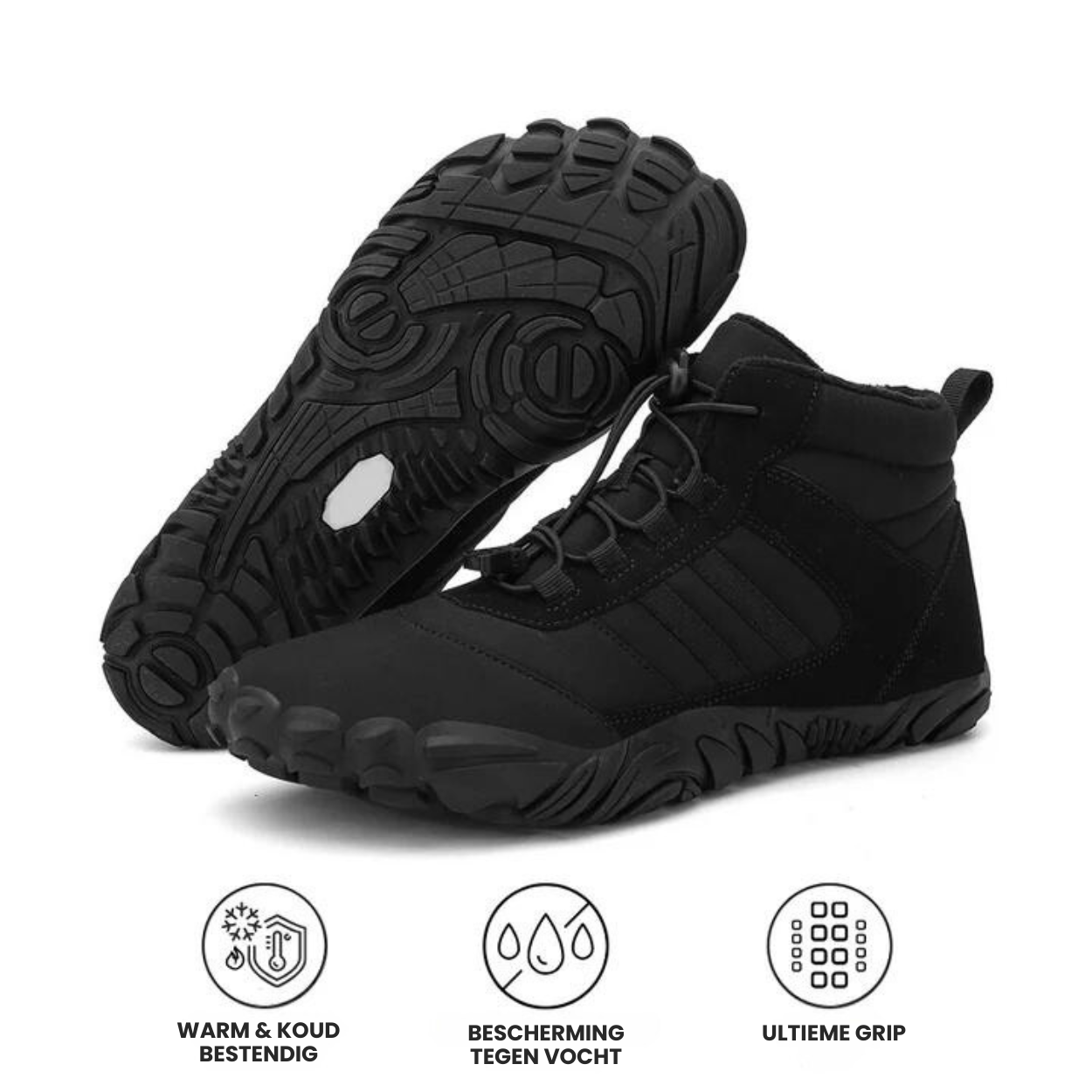 HIKE Gas Pro - Slipvaste & Universele Winter Barefoot Schoenen (1+1 GRATIS)