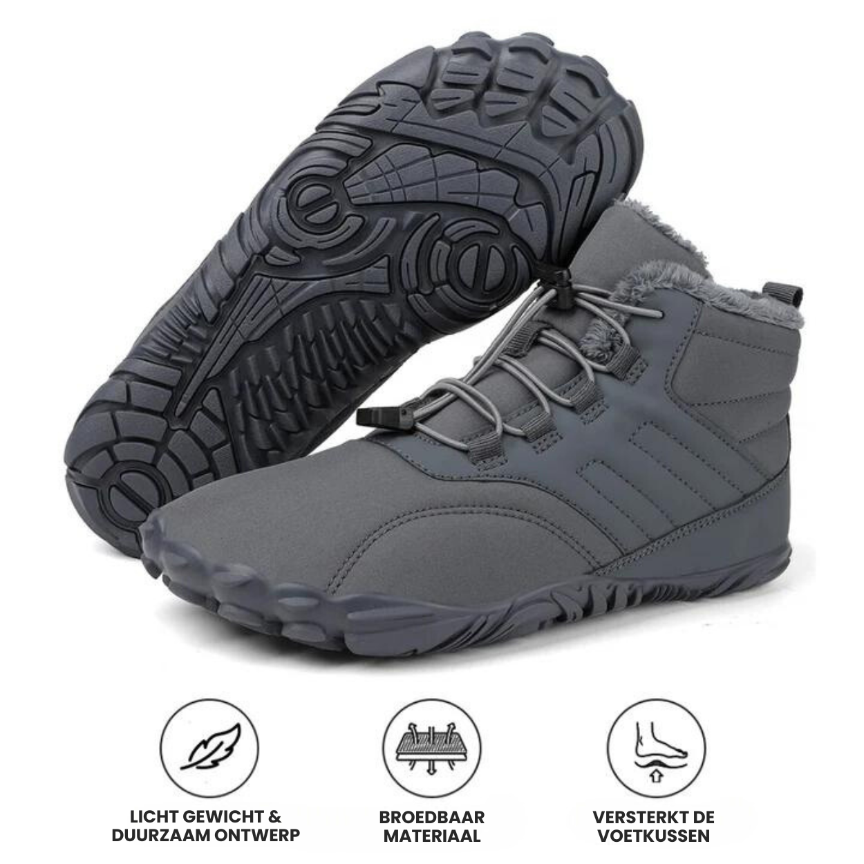 HIKE Pro Flex - Antislip & Waterdichte Winter Barefoot Schoenen (Unisex)