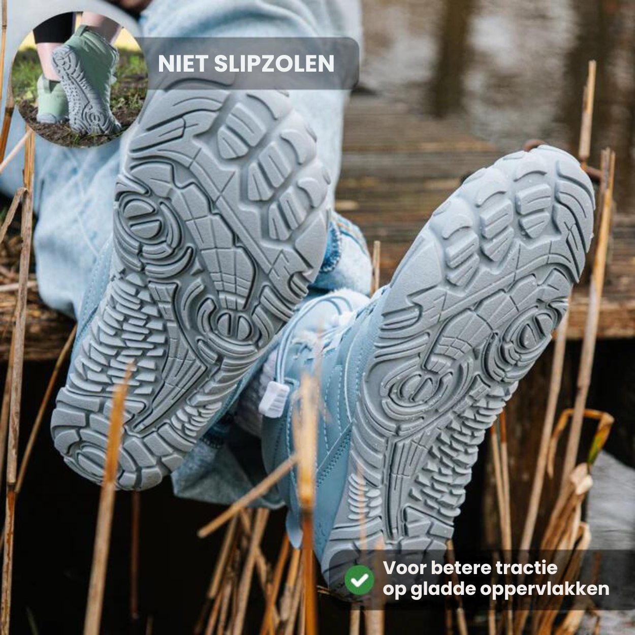 HIKE Pro Flex - Antislip & Waterdichte Winter Barefoot Schoenen (Unisex)