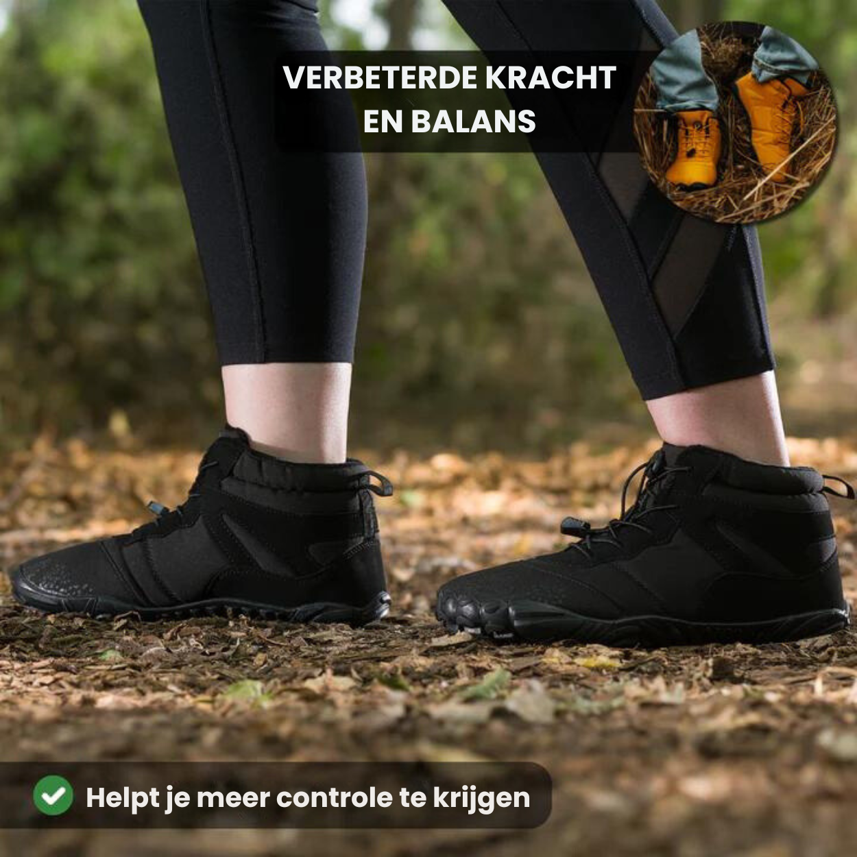 HIKE WALK Pro Flex - Antislip & Waterdichte Winter Barefoot Schoenen (Unisex)