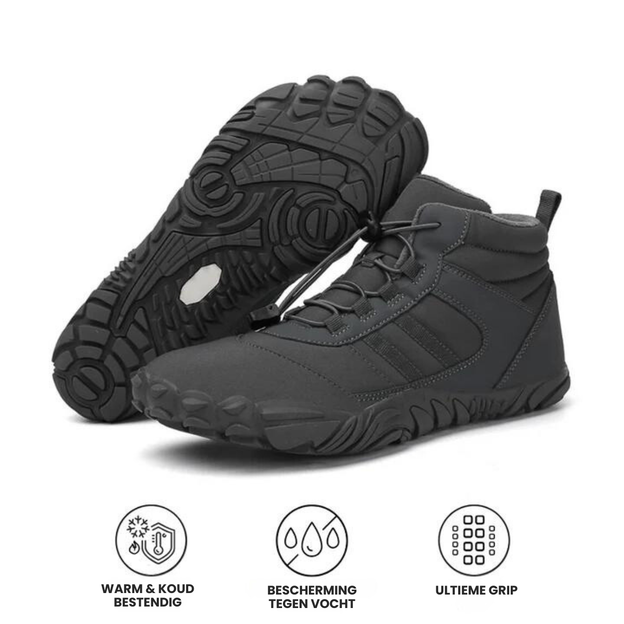 HIKE Gas Pro - Slipvaste & Universele Winter Barefoot Schoenen (1+1 GRATIS)